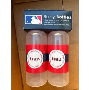 MLB Los Angeles angels baby bottle 2 pack